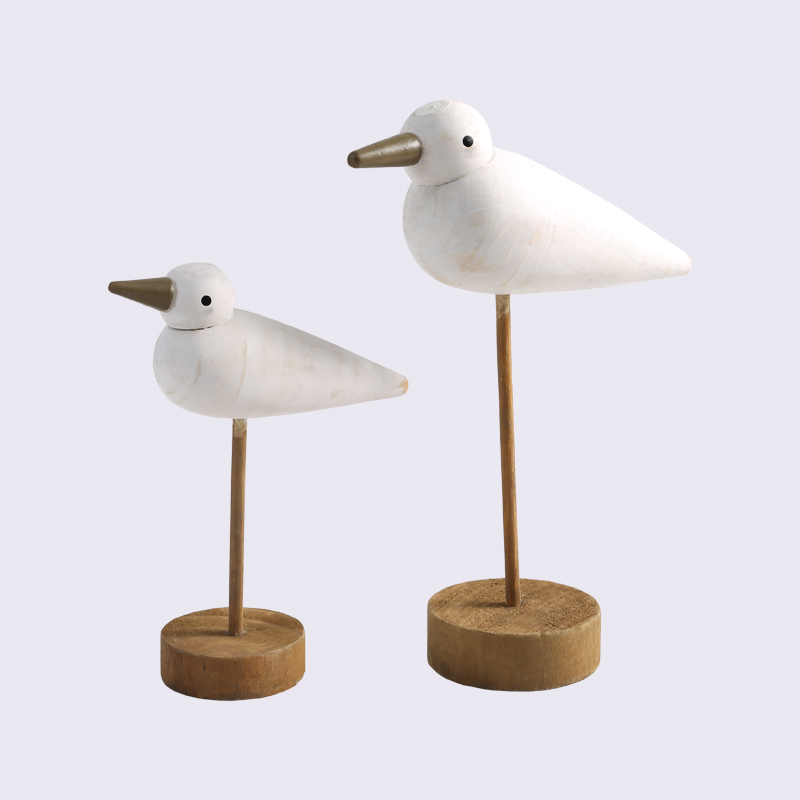 Ocean Series Seabird Wooden Handicraft Ornaments