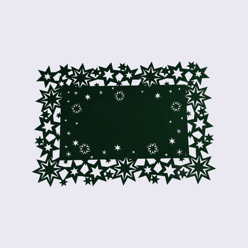 Star Non-Woven Christmas Decoration Placemat