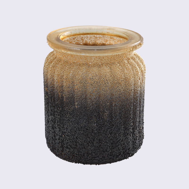 Gold-Black Gradient And Beaded Personality Nordic Craft Vase Ornaments